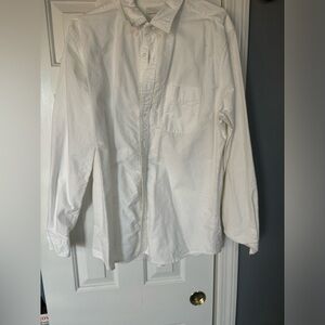 American Eagle Botton up With pocket large tall